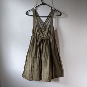 Mossimo Olive Green Sun Dress